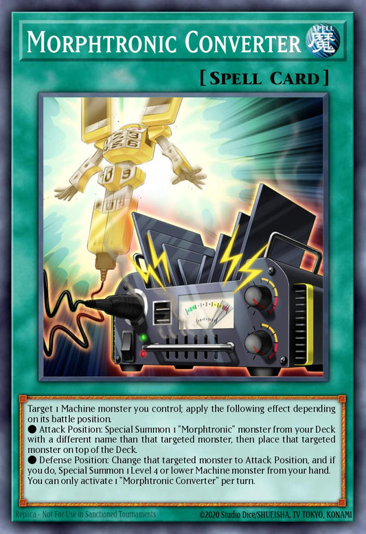 Morphtronic Converter Super Rare