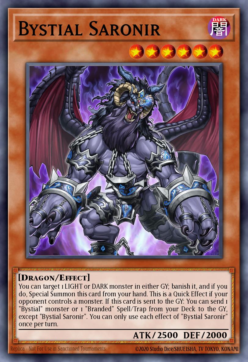 Bystial Saronir Prismatic Secret Rare