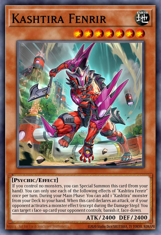 Kashtira Fenrir Prismatic Secret Rare