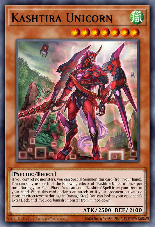 Kashtira Unicorn Prismatic Secret Rare
