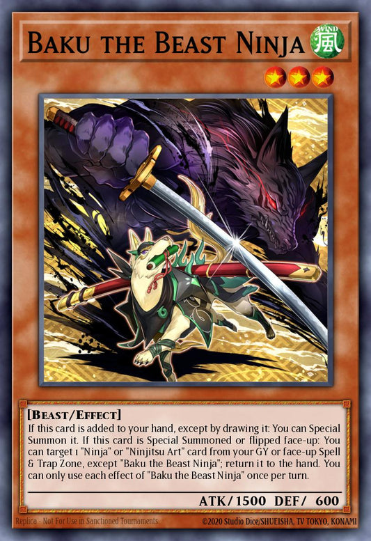 Baku the Beast Ninja Common