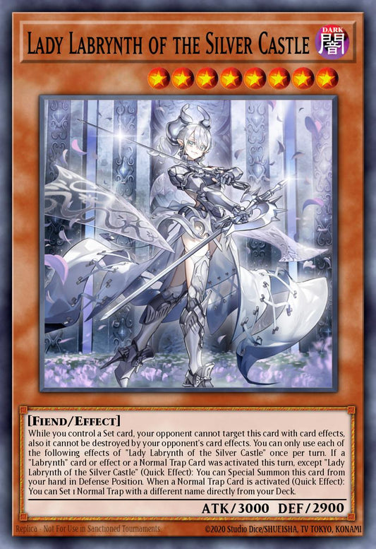 Lady Labrynth of the Silver Castle Prismatic Secret Rare