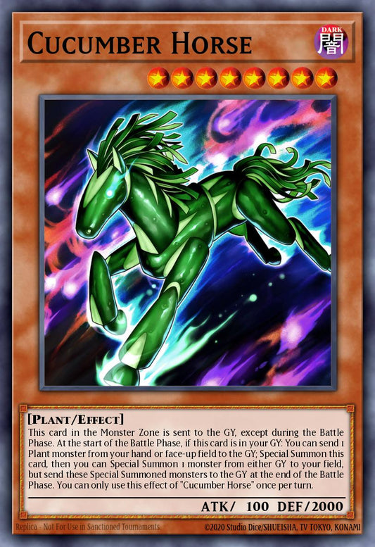 Cucumber Horse Common