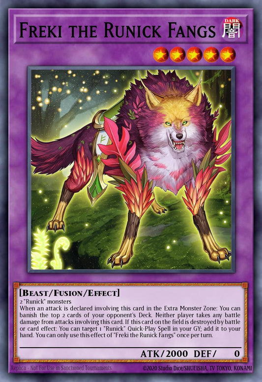 Freki the Runick Fangs Super Rare