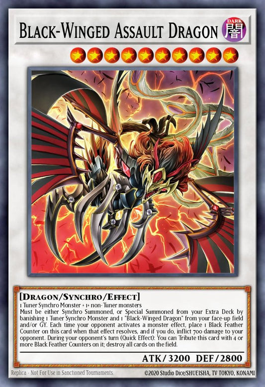 Black-Winged Assault Dragon