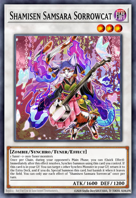 Shamisen Samsara Sorrowcat Ultra Rare