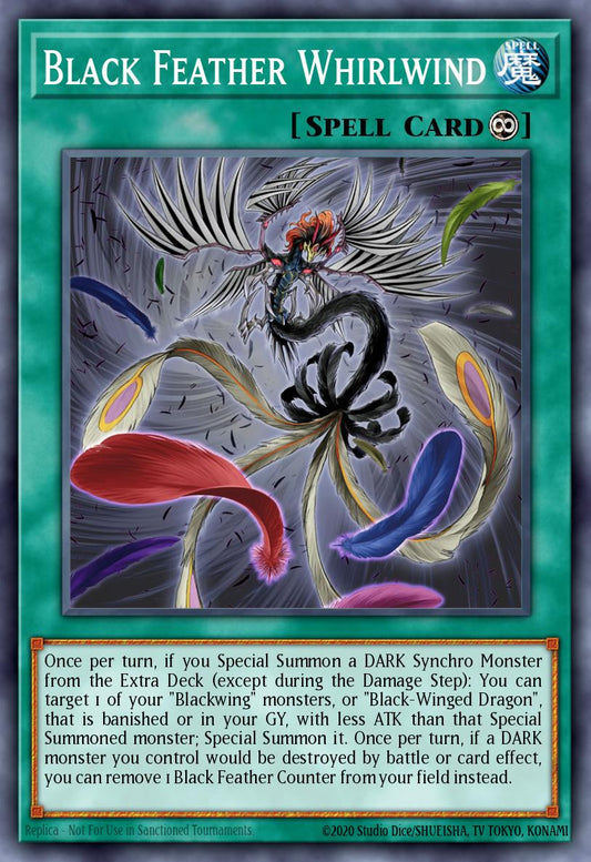 Black Feather Whirlwind Common