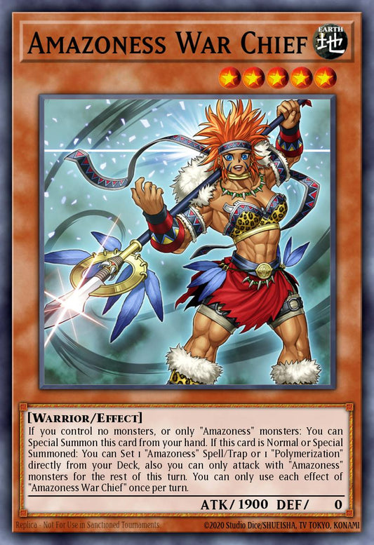 Amazoness War Chief Ultra Rare