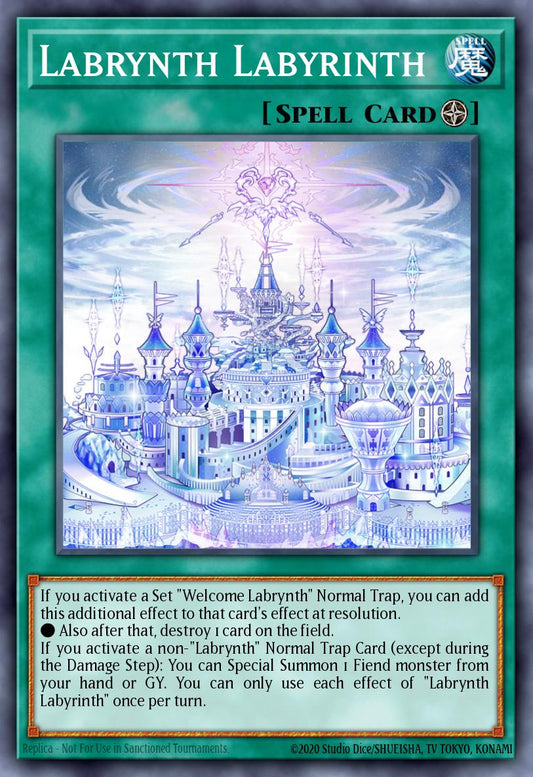 Labrynth Labyrinth Prismatic Secret Rare