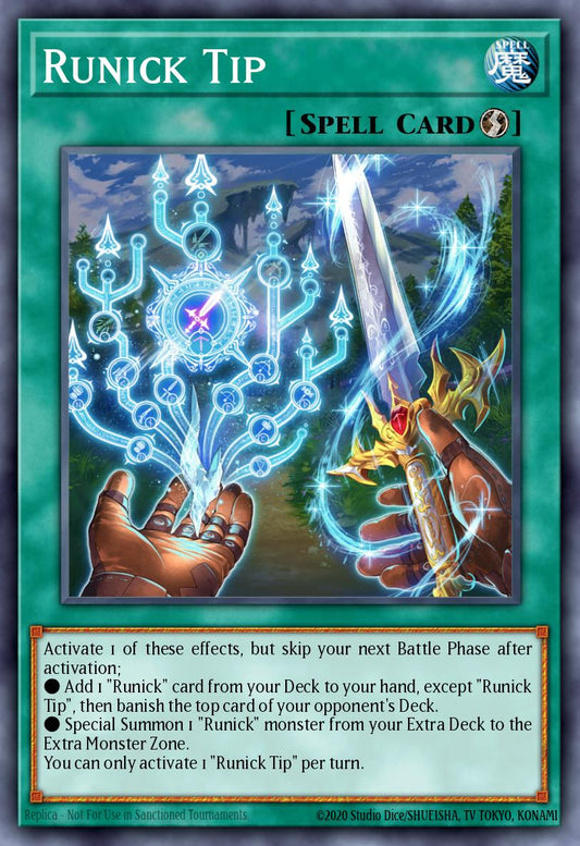 Runick Tip Prismatic Secret Rare