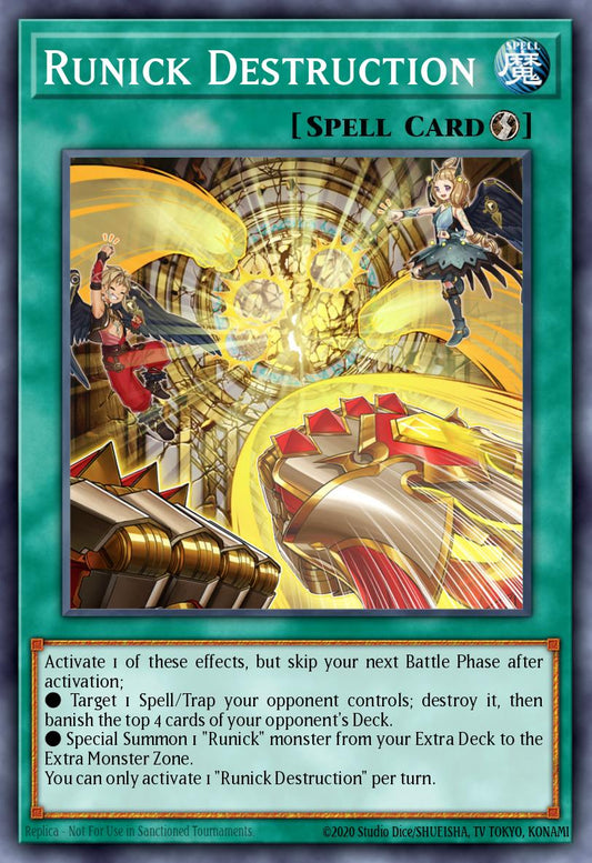 Runick Destruction Ultra Rare