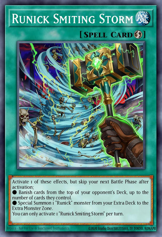 Runick Smiting Storm Common