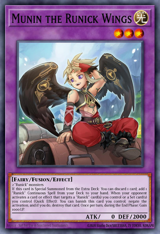 Munin the Runick Wings Rare