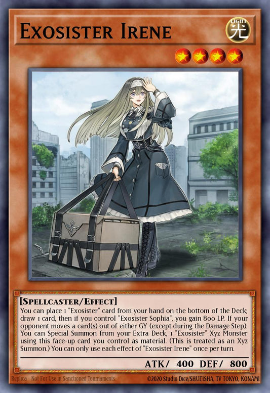 Exosister Irene Prismatic Secret Rare