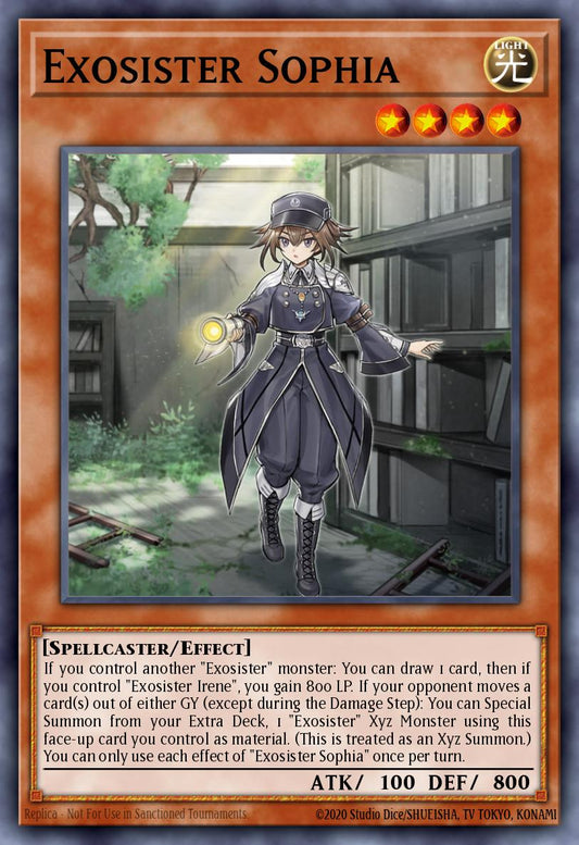 Exosister Sophia Prismatic Secret Rare