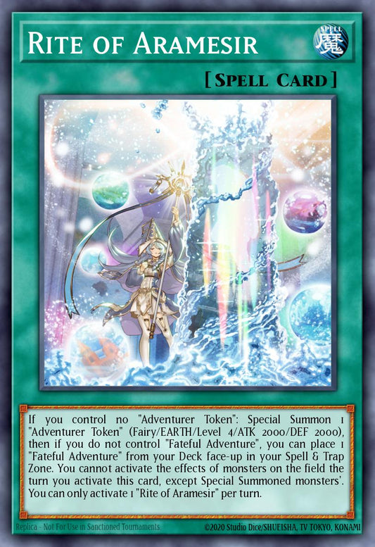 Rite of Aramesir Prismatic Secret Rare
