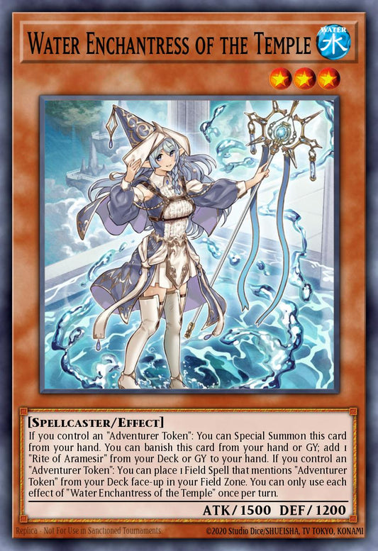 Water Enchantress of the Temple Prismatic Secret Rare