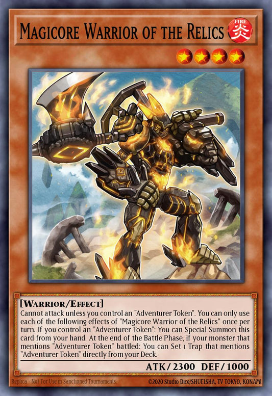 Magicore Warrior of the Relics Ultra Rare