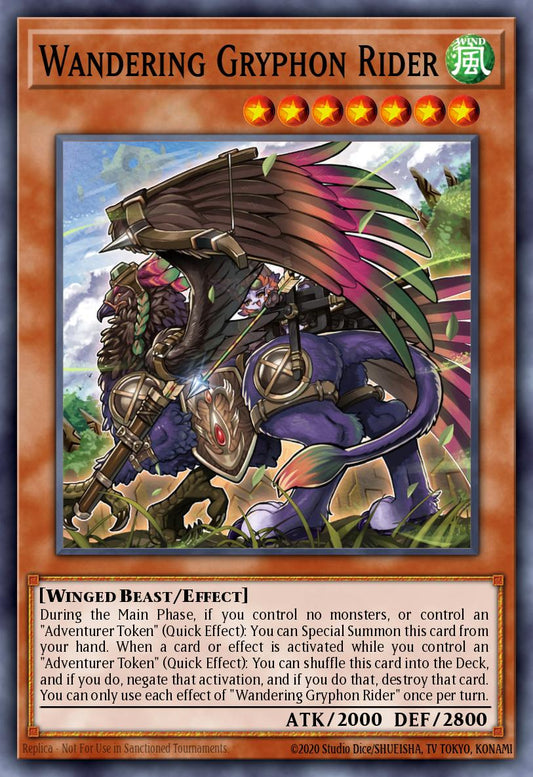 Wandering Gryphon Rider Ultra Rare