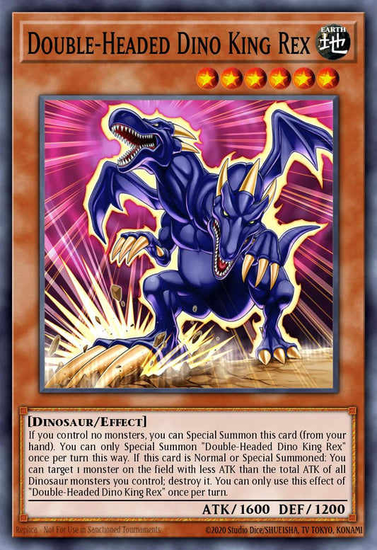 Double-Headed Dino King Rex