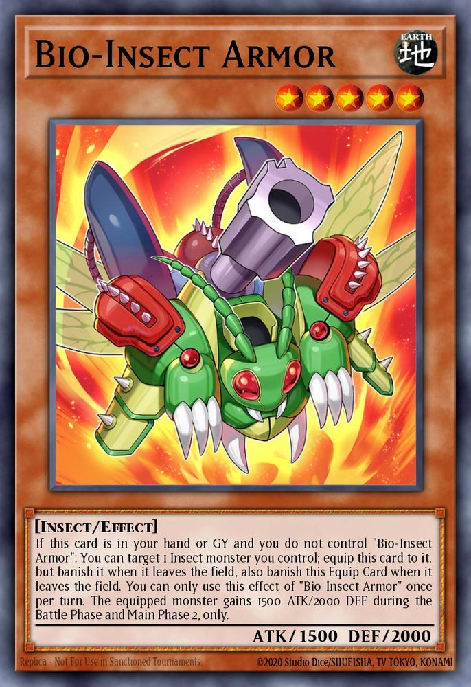 Bio-Insect Armor * Common * PHHY-EN014 – El Rincón del Duelista