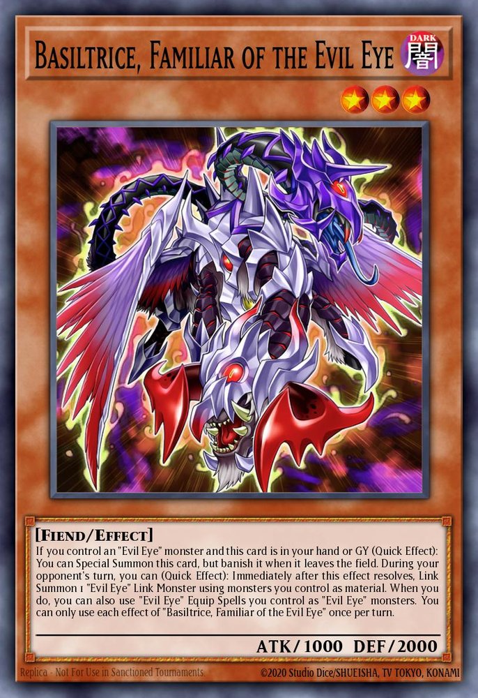 Basiltrice, Familiar of the Evil Eye