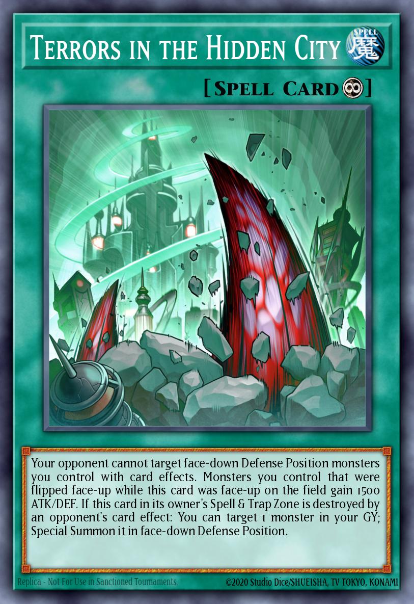 Terrors in the Hidden City Super Rare