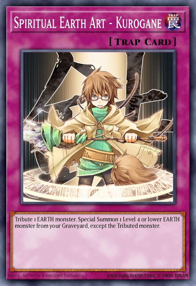 Spiritual Earth Art - Kurogane