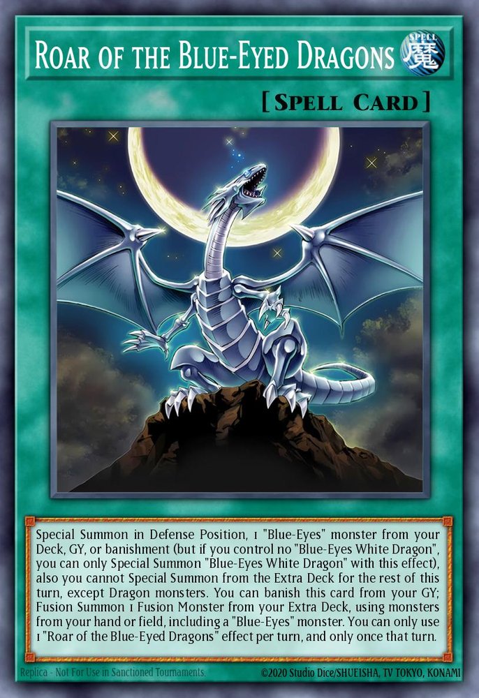 Roar of the Blue-Eyed Dragons