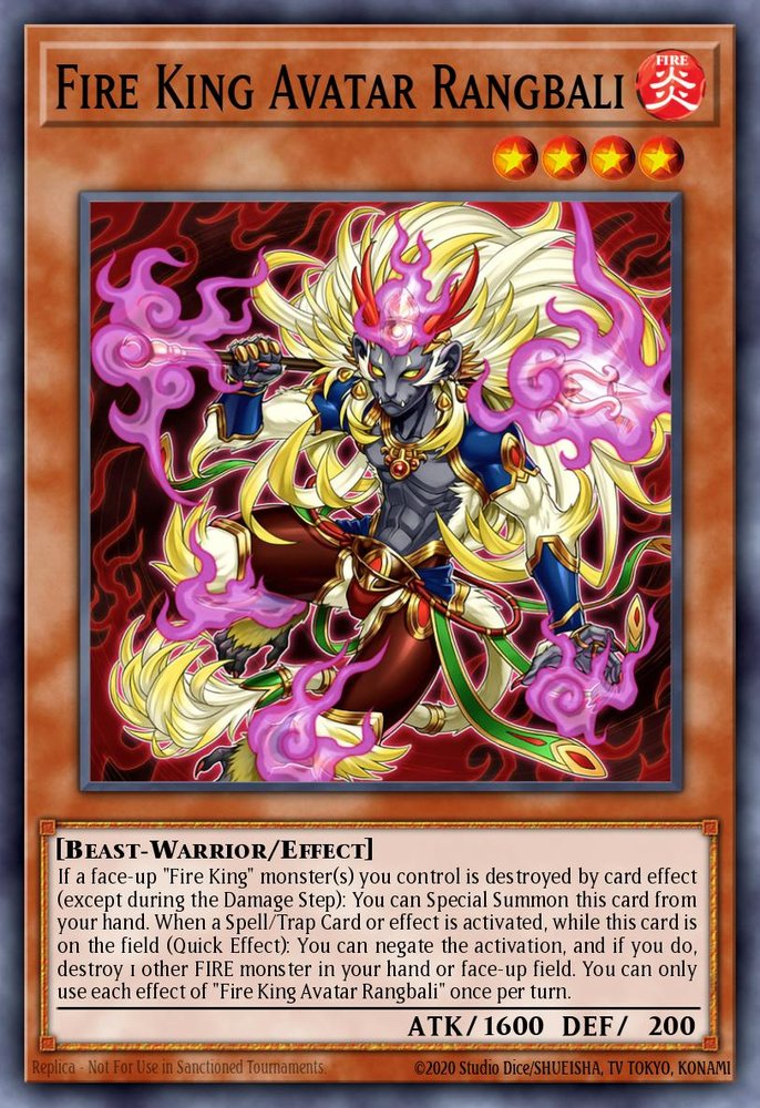 Fire King Avatar Rangbali