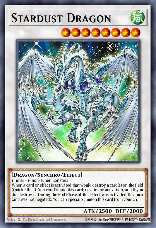 Stardust Dragon (Quarter Century Secret Rare) - 25th Anniversary Tin: Dueling Heroes (TN23)