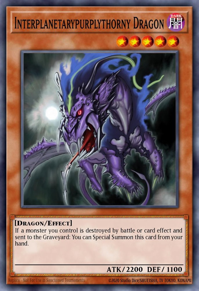 Interplanetarypurplythorny Dragon