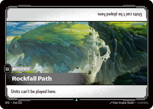 Rockfall Path (Foil) * Uncommon * SFD-216