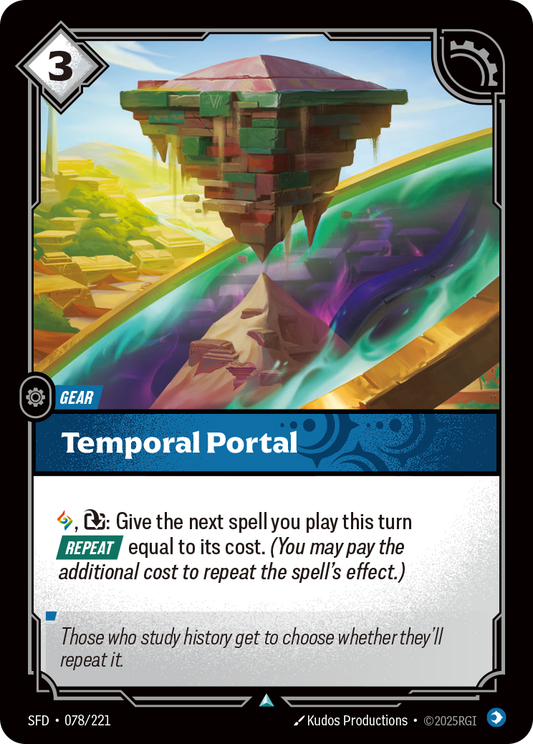 Temporal Portal * Uncommon * SFD-078