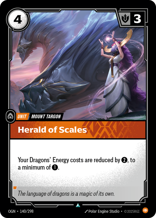 Herald of Scales * Uncommon * OGN-140