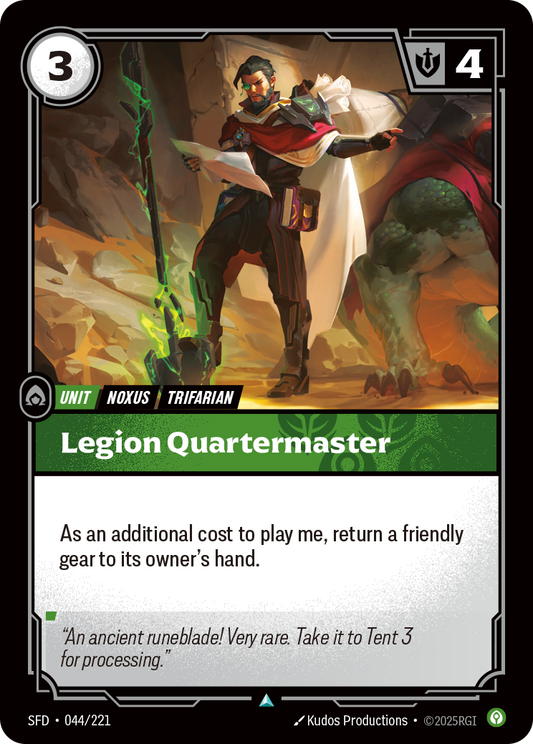 Legion Quartermaster * Uncommon * SFD-044