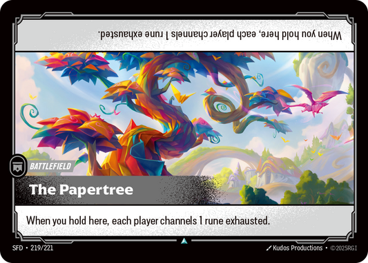 The Papertree (Foil) * Uncommon * SFD-219