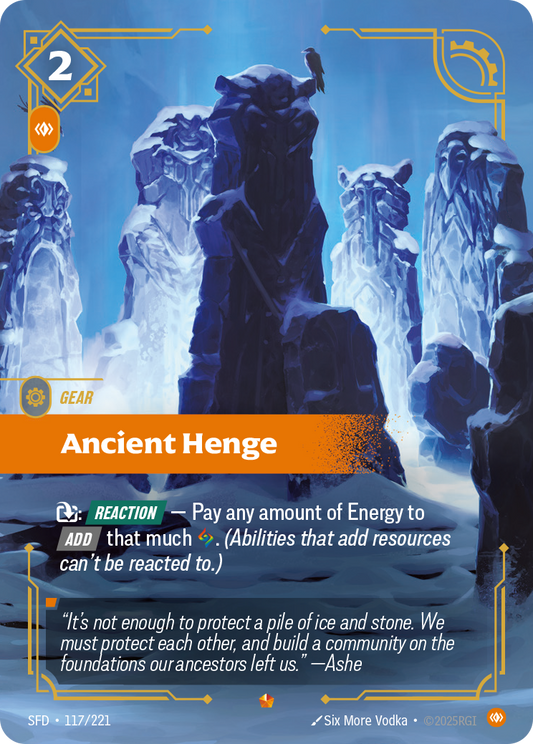 Ancient Henge * Epic * SFD-117