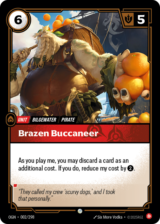 Brazen Buccaneer * Common * OGN-002