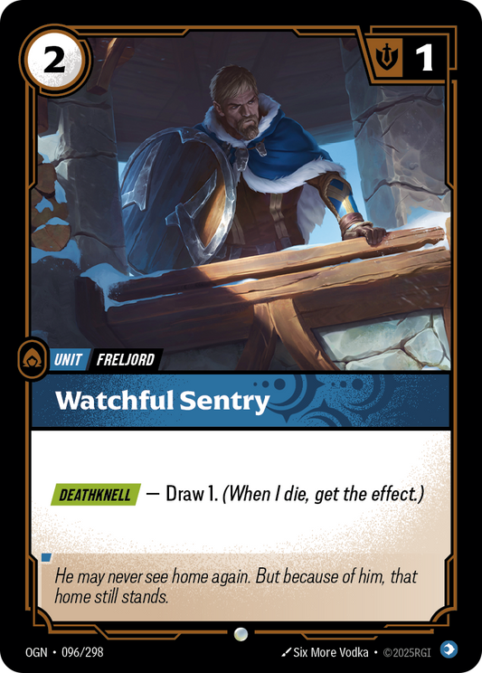 Watchful Sentry * Common * OGN-096