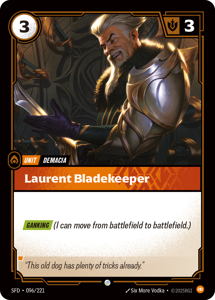 SFD-096 * Laurent Bladekeeper (Foil) * Common * Spiritforged