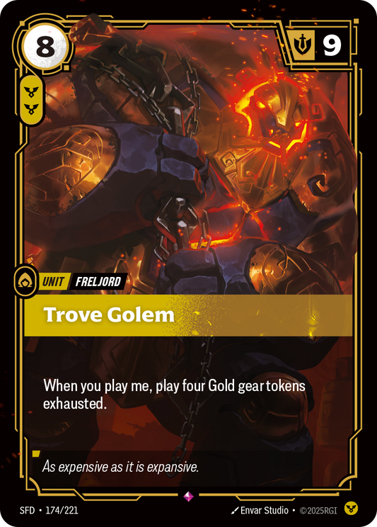 Trove Golem * Rare * SFD-174