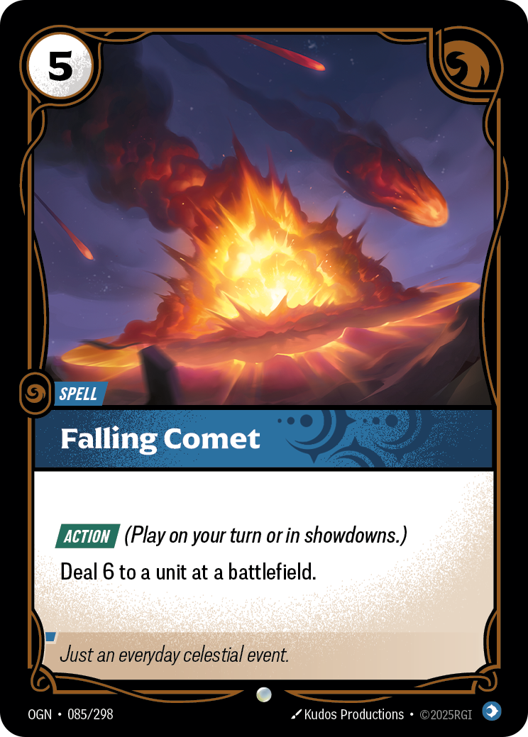 OGN-085 * Falling Comet * Common * Origins