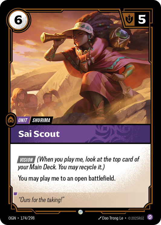 Sai Scout * Common * OGN-174
