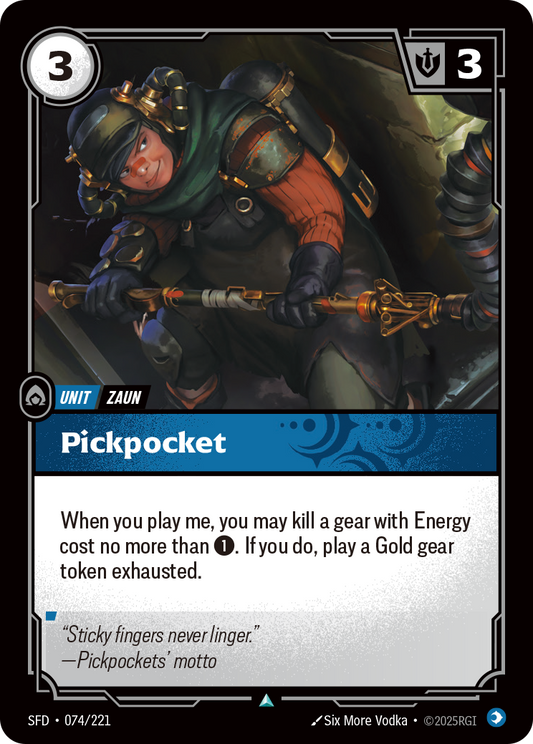 Pickpocket * Uncommon * SFD-074