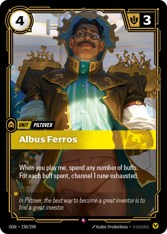 Albus Ferros * Rare * OGN-230