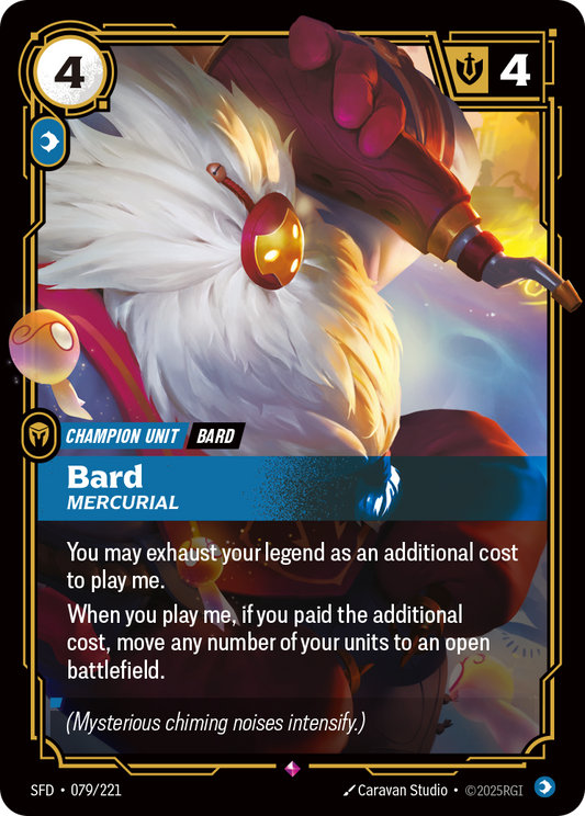 Bard, Mercurial * Rare * SFD-079
