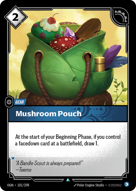 Mushroom Pouch * Uncommon * OGN-101