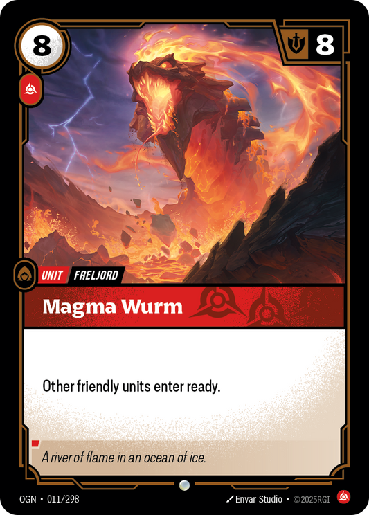 Magma Wurm * Common * OGN-011