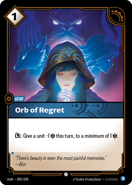 Orb of Regret * Common * OGN-090